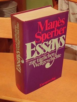 gebrauchtes Buch – Manès Sperber – Essays zur täglichen Weltgeschichte