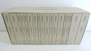 Gesammelte Werke. 18 Bände und ein Nachtragsband. Chronologisch geordnet. Unter Mitwirkung von Marie Bonaparte hrsgg. von Anna Freud, Edward Bibring, […]