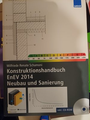 gebrauchtes Buch – Wilfriede Renate Schamoni – Konstruktionshandbuch EnEV 2014 für Neubau und Sanierung - [inkl. CD-ROM]