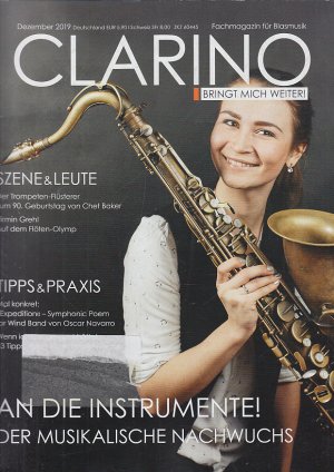 gebrauchtes Buch – DVO Druck und Verlag Obermayer GmbH  – Clarino - bringt mich weiter. Fachmagazin für Blasmusik Dezember 2019. An die Instrumente! Der musikalische Nachwuchs