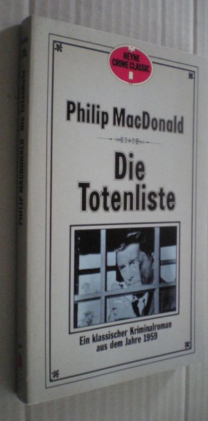 Die Totenliste. Klassischer Kriminalroman