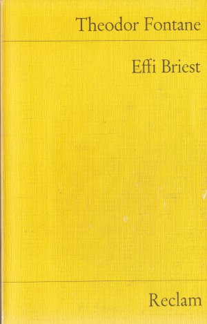 gebrauchtes Buch – Theodor Fontane – Effi Briest