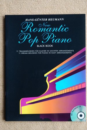 New Romantic Pop Piano, Black Book, m. Audio-CD