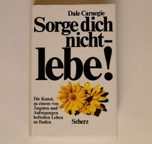 gebrauchtes Buch – Dale Carnegie – Sorge dich nicht. Lebe!  Die Kunst, zu einem von Ängsten und Aufregungen befreiten Leben zu finden.