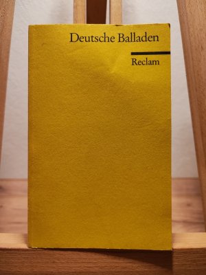 gebrauchtes Buch – Hartmut Laufhütte – Deutsche Balladen