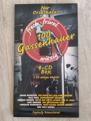 gebrauchter Tonträger – Nostalgie – 100 Gassenhauer - frech, frivol, witzig