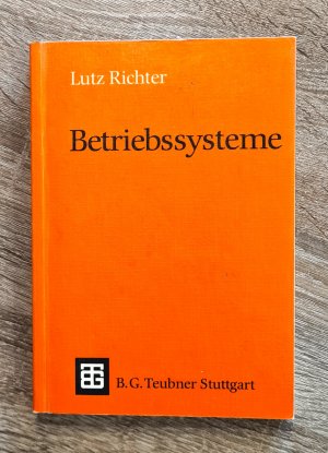 gebrauchtes Buch – Lutz Richter – Betriebssysteme