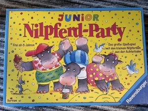 Junior Nilpferd-Party Das große Spaßspiel mit den kleinen Nilpferden aus der Achterbahn