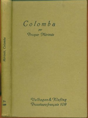 antiquarisches Buch – Prosper Merimee; Prof – Colomba