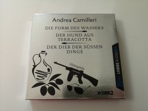 gebrauchtes Hörbuch – Andrea Camilleri – Die Form des Wassers / Der Hund aus Terracotta / Der Dieb der süßen Dinge - . Jubiläumsausgabe