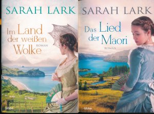 gebrauchtes Buch – Sarah Lark – Im Land der weißen Wolke + Das Lied der Maori - Weiße Wolke Bücher der Reihe Bd. 1+2