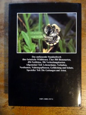 gebrauchtes Buch – Paul Westrich – Die Wildbienen Baden-Württembergs - Sehr Guter Zustand!