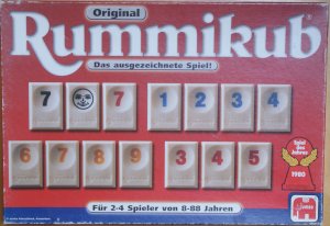 gebrauchtes Spiel – Original - Rummikub - Spiel des Jahres 1980