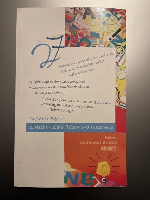 gebrauchtes Buch – Dietmar Beetz – Zwischen Hutschnur und Zahnfleisch