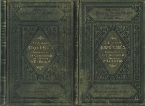 Joh. Friedr. Herbarts  Pädagogische Schriften  --  mit Herbarts Biographie   ---   Band  1 +  2    =   2  Bücher