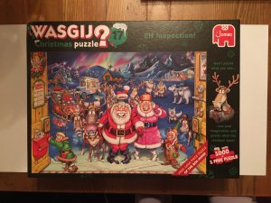 gebrauchtes Spiel – Puzzle 1000 Teile WASGIJ Christmas puzzle 17 (2 Puzzle)