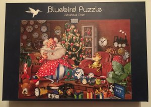 gebrauchtes Spiel – Puzzle 1000 Teile Bluebird Puzzle "Christmas Time!"