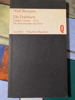 Die Drahtharfe - Balladen, Gedichte, Lieder