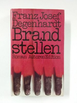 Brandstellen. Signiert!