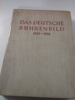 Das Deutsche Bühnenbild 1933- 1936