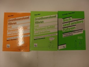 gebrauchtes Buch – Peter Müri – Dreidimensional führen mit Verstand, Gefühl und Intuition. Sich und andere führen. 3 Bd.