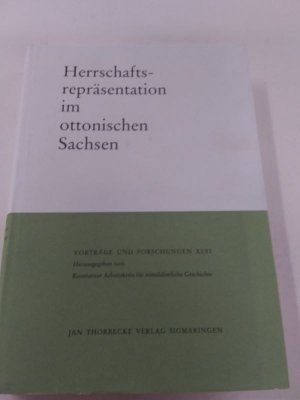 Herrschaftsrepräsentation im ottonischen Sachsen