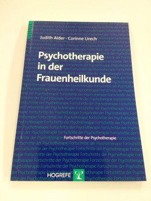 gebrauchtes Buch – Alder, Judith; Urech – Psychotherapie in der Frauenheilkunde