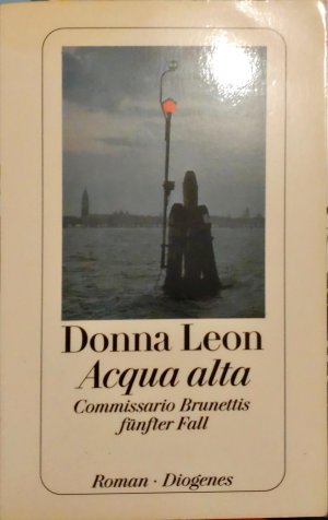 gebrauchtes Buch – Donna Leon – Acqua alta - Commissario Brunettis fünfter Fall