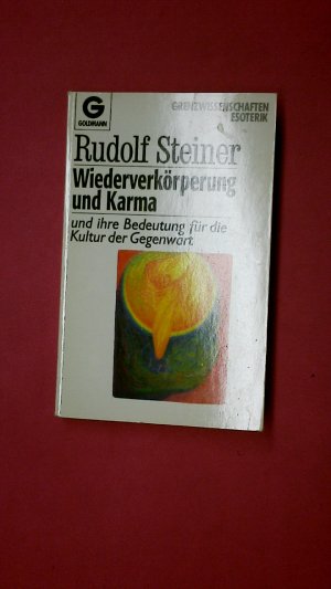 gebrauchtes Buch – Rudolf Steiner – WIEDERVERKÖRPERUNG UND KARMA UND IHRE BEDEUTUNG FÜR DIE KULTUR DER GEGENWART 12128.