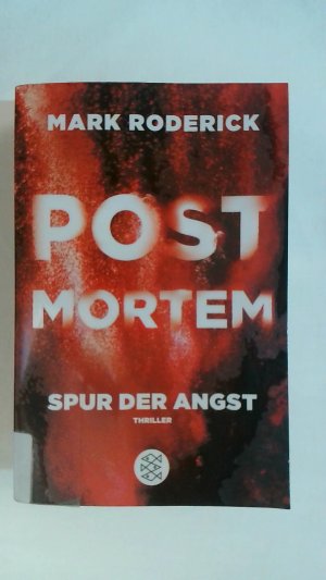 gebrauchtes Buch – Mark Roderick – POST MORTEM - SPUR DER ANGST.