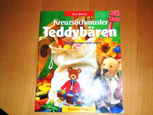 gebrauchtes Buch – Julie Hasler – Kreuzstichmuster Teddybären -  Nach Zählvorlagen leicht gestickt