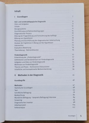 gebrauchtes Buch – Reichenbach, Christina; Thiemann – Lehrbuch diagnostischer Grundlagen der Heil- und Sonderpädagogik