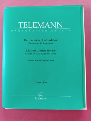 Harmonischer Gottesdienst. Kantaten aus der Trinitatiszeit für mittlere Stimme - hrgb. von Gustav Fock und Ute Poetzsch - Partitur und Stimmen (BA 5896 […]