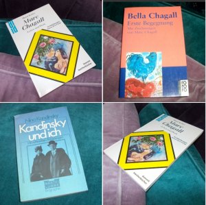 gebrauchtes Buch – Bella Chagall Marc Chagall Horst Keller Nina Kandinsky – Erste Begegnung  Marc Chagall  Kandinsky und ich