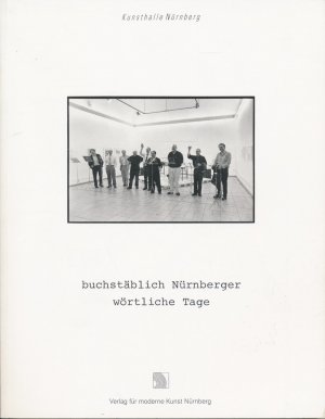 Buchstäblich Nürnberger wörtliche Tage (Kunsthalle Nürnberg)