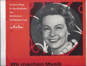 Ilse Werner : Wir machen Musik Vinyl LP 10inch Ariola 1959