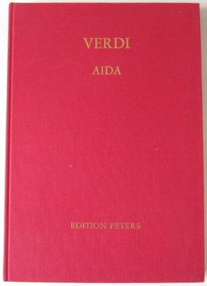 Aida - Klavierauszug, Text Deutsch und Italienisch