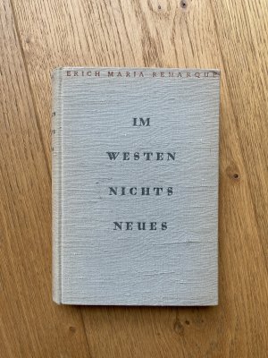 Im Westen nichts Neues (Erstauflage)