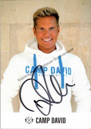 Original Autogramm Dieter Bohlen Modern Talking /// Autograph signiert signed signee