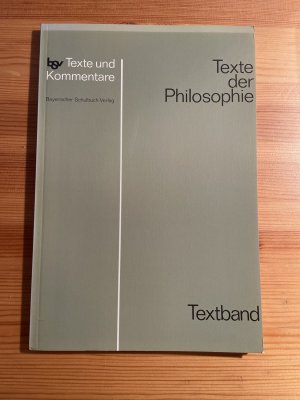 Texte der Philosophie - Textband