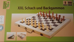 neues Spiel – Schach – Backgammon – Dame XXL