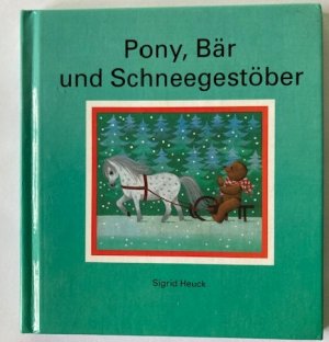 Pony, Bär und Schneegestöber