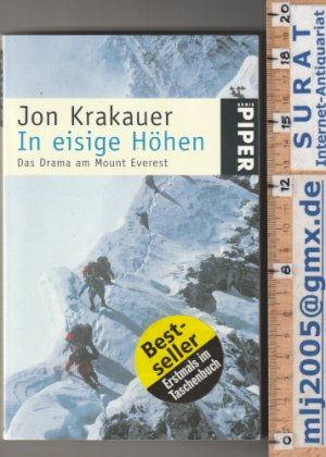 gebrauchtes Buch – Jon Krakauer – In eisige Höhen. Das Drama am Mount Everest.