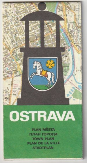 Plan Mesta Ostrava (Stadtplan Ostrava)