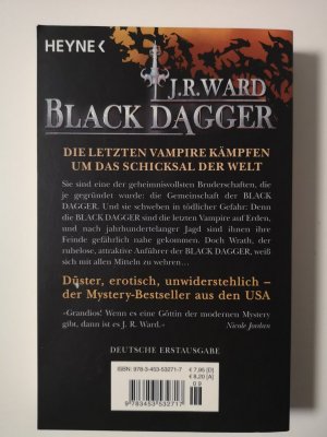 gebrauchtes Buch – J. R. Ward – Black Dagger 1   ---   Nachtjagd