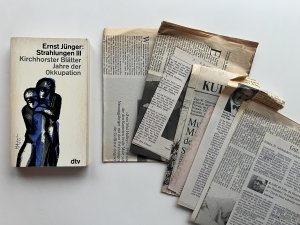 antiquarisches Buch – Ernst Jünger – Strahlungen 3  // + Zugaben // Kirchhorster Blätter , Die Hütte im Weinberg (Jahre der Okkupation)