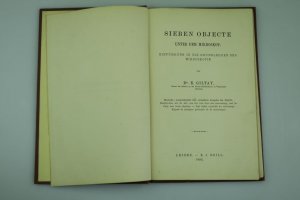 Sieben Objecte unter dem Mikroskop : Einführung in die Grundlehren der Mikroskopie