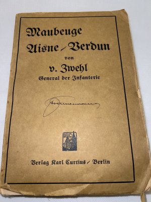 Maubeuge, Aisne - Verdun - mit Karten