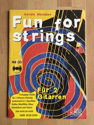 gebrauchtes Buch – Gerald Nienaber – Fun For Strings - Für 2 Gitarren