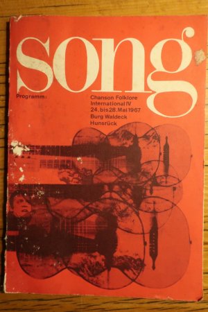 song, Programm Chanson Folklore Burg Waldeck 1967